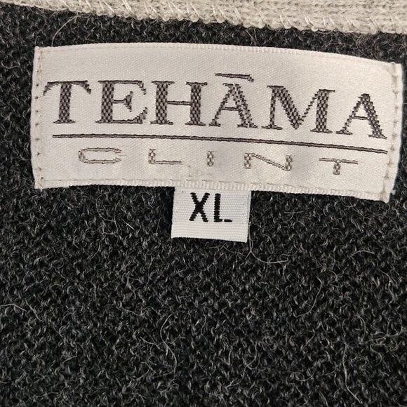 Tehama Clint Men's X-Large Multicolor Alpaca/Wool Blend V-Neck Golf Sweater - Picture 6 of 9